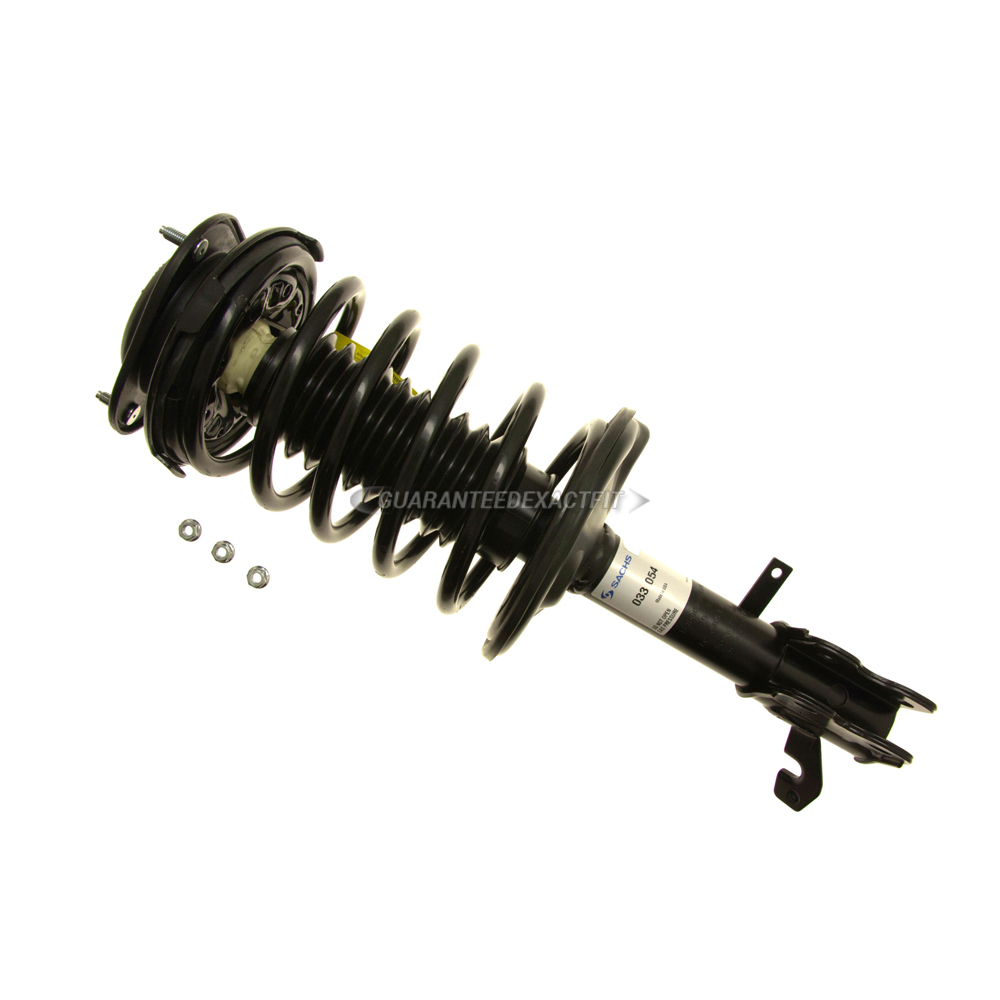 1998 Chevrolet Prizm strut and coil spring assembly 